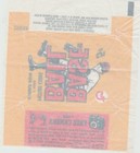    1968 Topps Baseball 5   Wax Wrapper    Free Camera Ad   Nolan Ryan Rookie Year