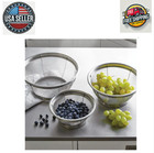 Pampered Chef - Stainless Steel Mesh Colander Set - Hot Sale