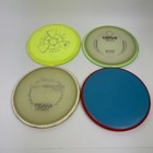 Disc Golf Mixed Lot Of 4 Discs Axiom Eclipse Glo Glow Reactor Crave Envy Excite