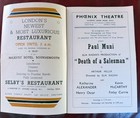 1949 Death Of A Salesman Program Paul Muni Elia Kazan Phoenix Theatre  15