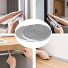 2 Rolls Self-adhesive Weather Stripping Tape     Door   Window Seal Strip