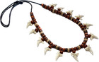 13  Genuine Shark Teeth Necklace For Men  Mako Shark Tooth Necklace  Handmade   