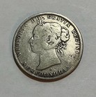 1876 H Newfoundland Silver 50 Cents
