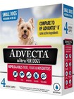 Advecta Ultra For Dogs 12 Month Supply Waterproof Topical Flea   Tick Prevention