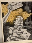 Vintage Ww2 12 5x9in Dordaan Dutch Propaganda Print  rare 