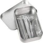Men s Fashion Various Quantity sizes Set Metal Collar Stays For Mens In A Cle   