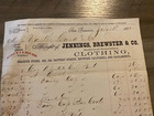 1864 San Francisco California Letterhead Receipt Jennnings Brewster Co