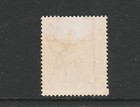 1918 Kgv Single Watermark 1d Scarlet  smooth Paper  Mint