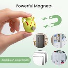 Mini Glass Vase Magnets For Real Flowers - Stylish Kitchen Decor