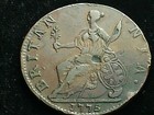 Intriguing 1775 King George Iii British Colonial Non-regal Half Penny Copper