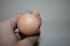Vintage Antique Bobble Head Nodder Bald Mustache Japan Spring Bobblehead