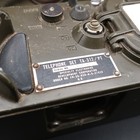 Telephone Usa Military Ta-312 Pt Field W case Vintage