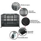47  Heavy Duty Dog Kennel Iron Dog Cage Pet Crate For Large Dogs