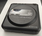 Sony Discman Metal D-t2 Portable Fm am Cd Compact Player 1991 Tested Works