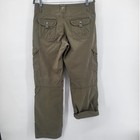 Kuhl Olive Green Convertible Cargo Hiking Pants Womens Size 6 Regular