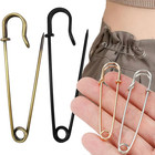 Safety Pins Large Heavy Duty Stainless Steel Sewing Crafting Jewelry Tool Usa