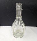 Vintage Four Chamber Glass Decanter Liquor Bottle Fait Main Made In France 11 