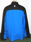 Nwt Footjoy Hydroknit Rain Pullover  Black   Blue  X-large  30095