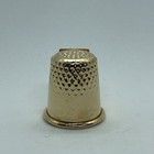 Doc Holiday Tombstone Souvenir Gold Tone Metal Thimble