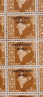 India In Cambodia 2np Part Sheet 1962 - 1965 Unmounted Mint  Folds   b1 