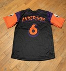 27sports Men   s Voodoo  6 Baseball Jersey Sz  M New Black