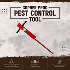 Rugged Ranch Mgp1 Professional Home Gopher Prod Pest Control Tool  Red