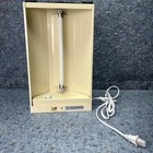 Vtg Tech-med Illuminated Eye Exam Test Cabinet With Test Charts