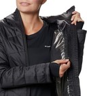 Columbia Women s Mighty Lite  Hooded Jacket 3x - Black