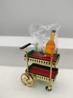 Vtg 60s Dollhouse Ideal Petite Princess Fantasy Furniture Rolling Tea Cart 4424