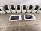 Vava Va-ih006 Video Baby Monitor Lot 8 Cameras 2 Monitors Parts Repair Untested