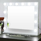 Hollywood Makeup Vanity Mirror White Beauty Mirror Dimmer With Light Stage Led 