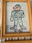 Lot Of 6 Vintage Ukranian Political Cartoon Military Drawings  1966