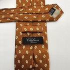 Chelanni France Tie Orange Silk