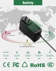 Power Supply  Ac Adapter 100-240v Ac To Dc 12v 1a  For Cameras  Router  Speakers