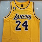 Kobe Bryant Signed Los Angeles Lakers Jersey  24 W coa