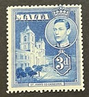 Travelstamps  Malta Stamps Scott  197a - 3d St  John   s Co-cathedral Mint Mnh Og