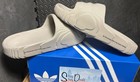 Adidas Adilette 22 Slides Mens Size 10 New W Box tag Light Brown Freeship Hq4670