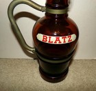 Pre-pro Blatz Brewery Saloon Glass Growler Bottle Milwaukee