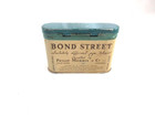 Vtg Bond Street Pipe Cigarette Tobacco Sample Trial Pocket Tin Advertising Empty