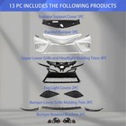 For 2018-20 Toyota Camry Se Xse Complete Front Bumper Assembly 070 White Painted