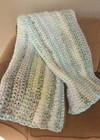 Hand Crocheted Throw Afghan Blanket  - Sofa Bling