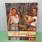 El Salvador Coffee Bean History Booklet Golden Gate  Expo 1939