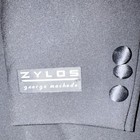 Zylos George Machado Black Double Breasted Tuxedo Jacket 100  Wool 38s