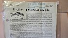 Vintage 40 s-50 s Twinminnow Bait Co  Fishing Lure Bait Paper Advertisement Ad