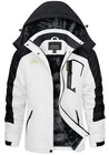Womens Winter Ski Snow Jacket Thermal Fleece Lined Outdoor Work Casual Warm Coat