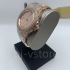 Michael Kors Mk5862 Camille Rose Gold Tone Crystal Pave Glitz Dial Women s Watch