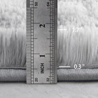 Hutha 4x6 Large Area Rugs For Living Room  Super Soft Fluffy Modern Bedroom Rug 