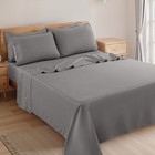 Luxury 6 Piece Bed Sheet Set 1800 Series Ultra Soft Deep Pocket Plain Sheets Set