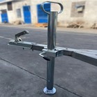 Hand-operated Stabilizer Support Galvanized Vehicle Bracing Leg Cylindrical