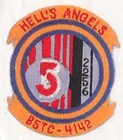 B5  Babylon 5 Hell s Angels Embroidered Squadron Iron-on Patch